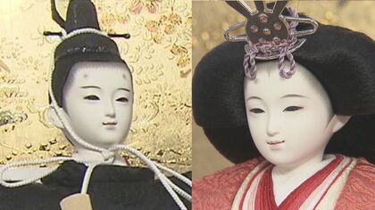 小顔・イケメン？変化する「ひな人形」　インテリア重視の“真っ白”や“ウッド調”も…【広島発】　