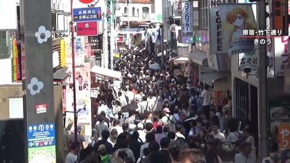 「やばい、進まない！」「なんか叫んでない？」GW終盤…人でごった返す原宿・竹下通り　警察官らの“ナイスプレー”も