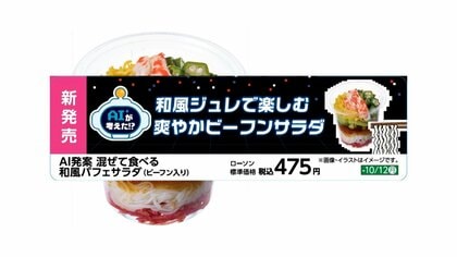 ローソン、AI発案のスイーツやパンなど3商品　29日から関東エリアで販売へ