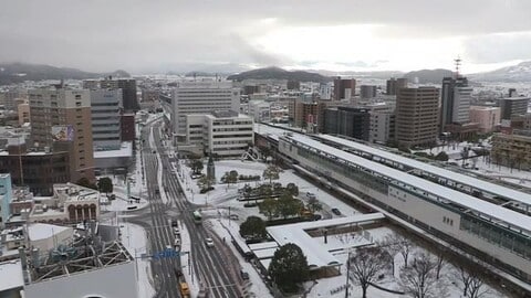 新春寒波の影響続く…JR西日本中国エリアで運休など相次ぐ　高速バスも多数の運休便