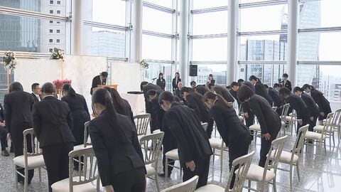 会社から託された予算は100万円…デパートの入社式を“2年目の先輩”が企画・運営 担当する人事部の狙いとは