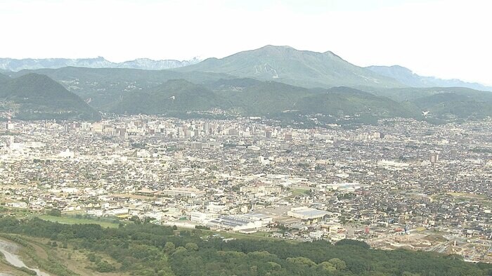 長野市の街