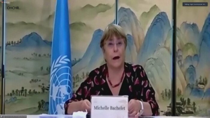 バチェレ国連人権高等弁務官の会見(28日)
