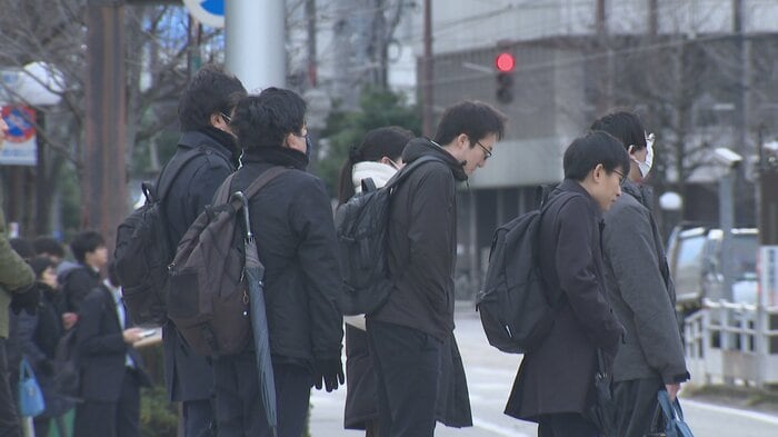 7日朝　富山市内