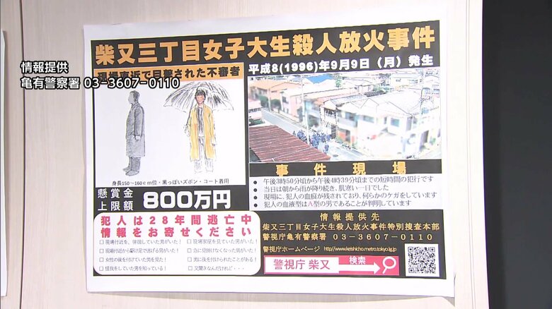 東京・葛飾の上智大学生殺害事件からまもなく28年…警視庁が現場の自宅模型公開　現場からA型の男の血痕…コート着た不審な男目撃　情報提供呼びかけ｜FNNプライムオンライン