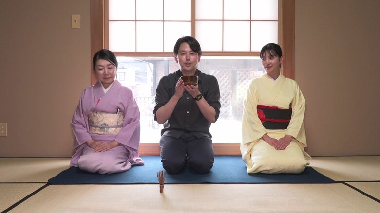 【WBCで注目】“お茶たてポーズ”「ダイヤモンドをかきまぜて点を取っていきましょう」考案したのはファイターズ北山投手！茶道家が評価＆期待「ぜひお茶文化を見直してほしい」〈北海道札幌市〉｜FNNプライムオンライン