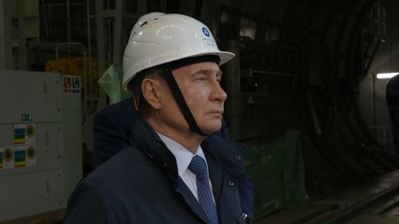 ロシア・プーチン大統領が西部クルスク州の原発など訪問　奪還主張して以来初｜FNNプライムオンライン