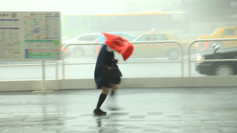 【気象解説】朝の通勤・通学は大雨と強風に注意　電車の運行に影響か…早めの行動を　土曜日は再び雨で今週も雨の週末｜FNNプライムオンライン