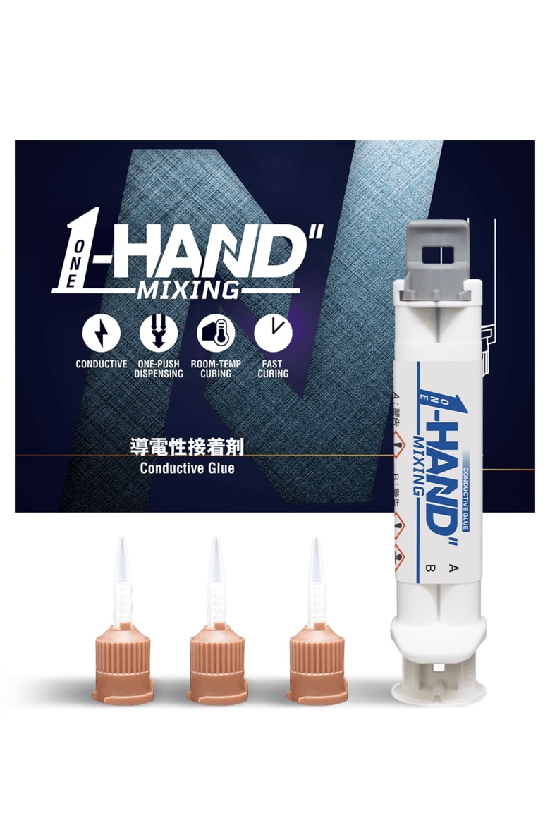 はんだ代替の導電接続を教育用途へ　～ONE-HAND MIXING(R) 、大学と教育活用の検証を開始～