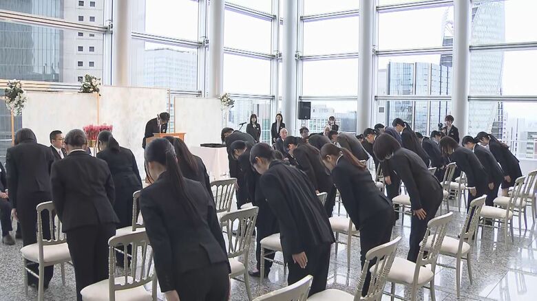 会社から託された予算は100万円…デパートの入社式を“2年目の先輩”が企画・運営 担当する人事部の狙いとは｜FNNプライムオンライン