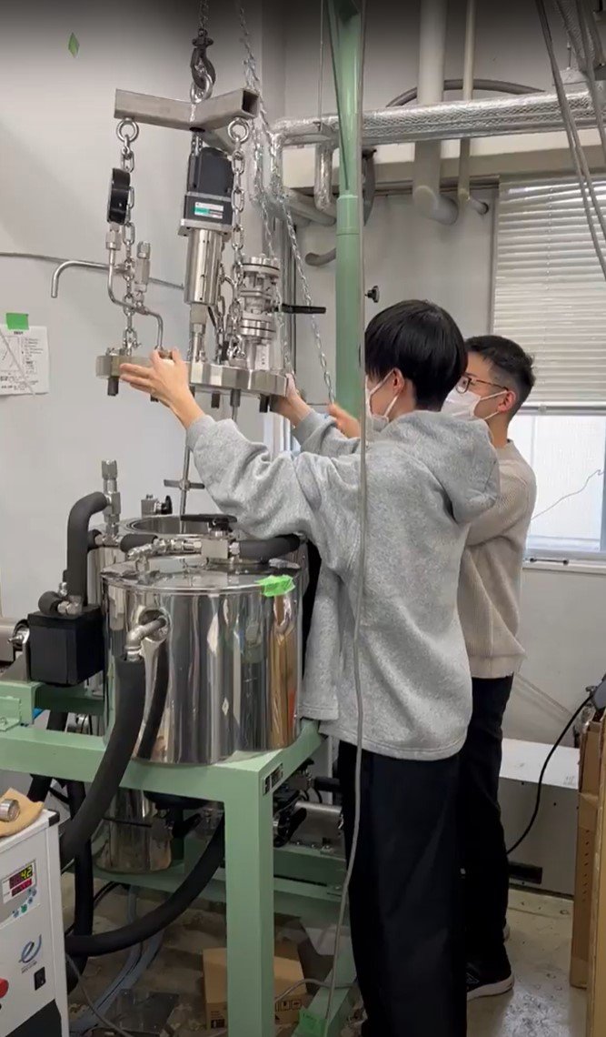 イメージワンの「トリチウム分離技術」研究の様子