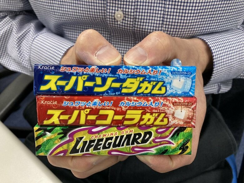 販売終了した3商品（提供：クラシエフーズ）