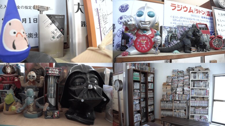 数えきれないほどのレトロ雑貨