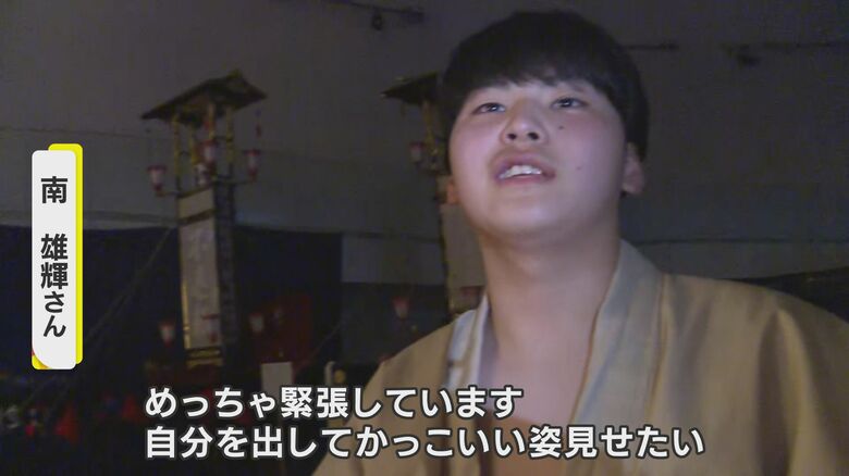 ベテランの指導を受けて、本番へ気合も十分！