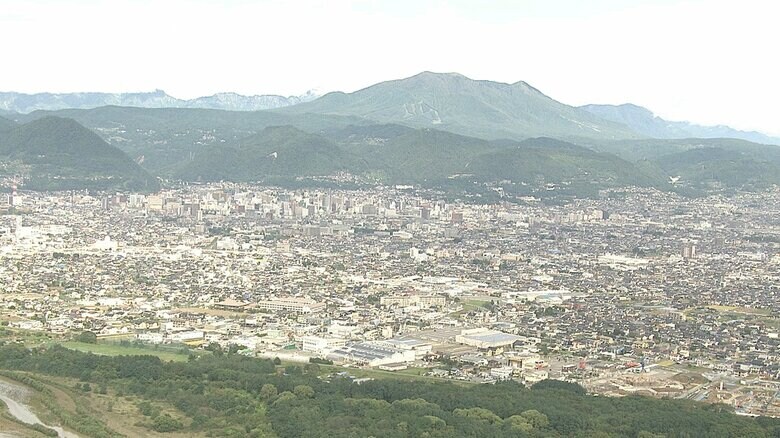 長野市の街