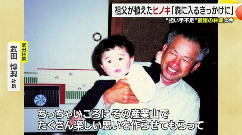 祖父への敬意が込められている