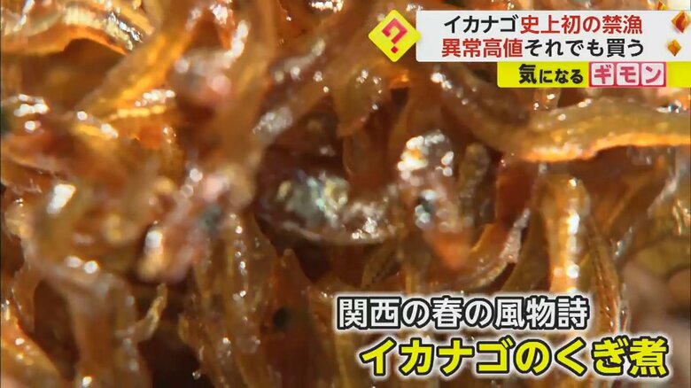 関西の春の風物詩「イカナゴのくぎ煮」