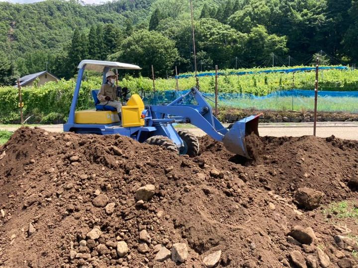 「ホイールローダー」の操作資格も取得できる