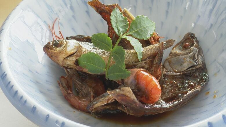 に小ブナなどのざっこ煮