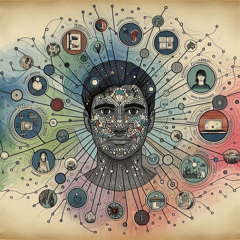 「メタ認知力」でドットがつながる（イメージ）