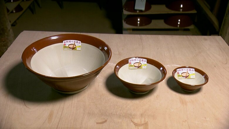 すり鉢一本に大胆シフト