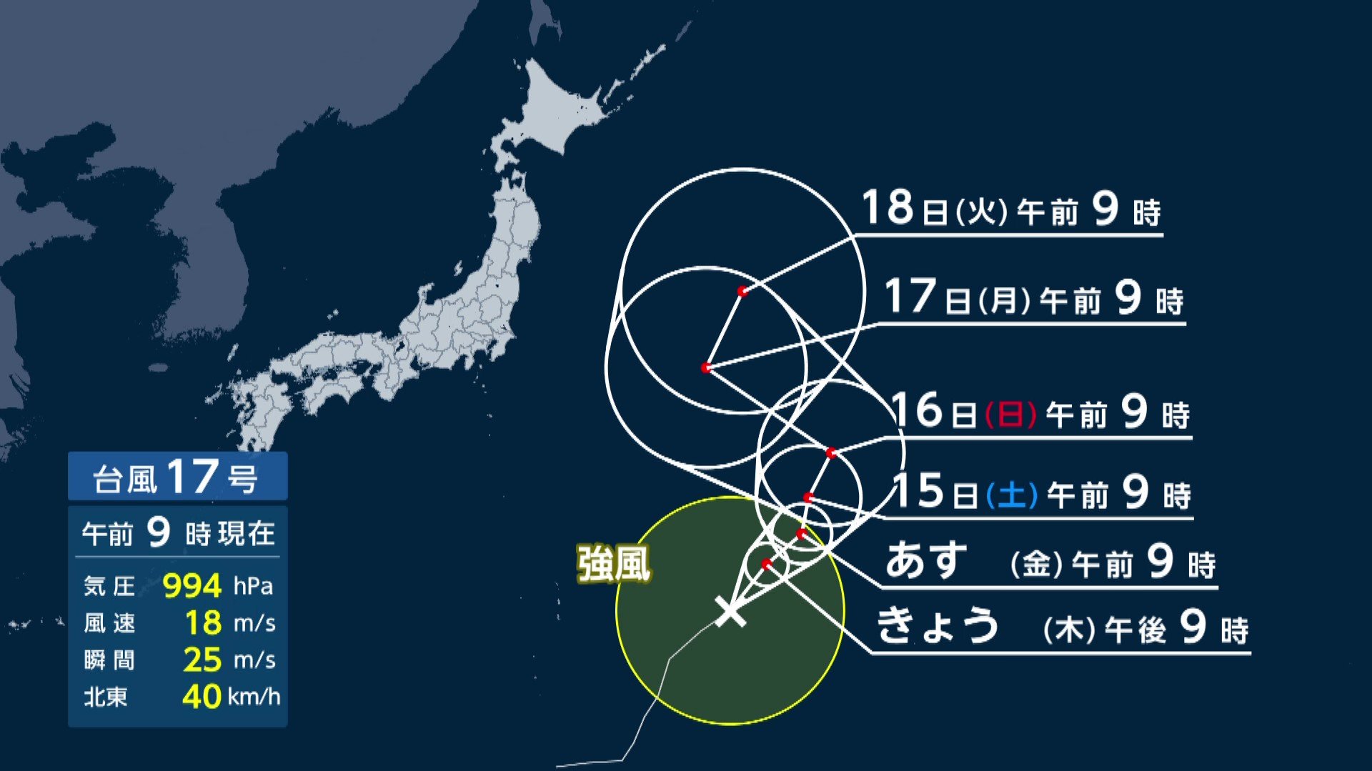今年 の 台風 予想