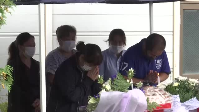 高齢者施設跡地で追悼 台風の甚大な被害から10年 岩手・岩泉町