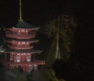 大晦日から元旦に“新年を照らす光”　「那智の滝」ライトアップ準備が進む　高さ133メートルの滝が幻想的に浮かび上がる　和歌山・熊野那智大社