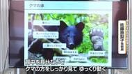 びっくりさせない・背中を見せない・ゆっくり動く　クマから身を守る行動を日ごろから理解しよう　山形