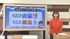 岩手県 内陸で積雪の増加・沿岸で吹雪による視界不良に注意(2/17天気)