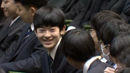 【速報】悠仁さま筑波大学の入学式へ　紺のスーツにリュック姿で会場に到着