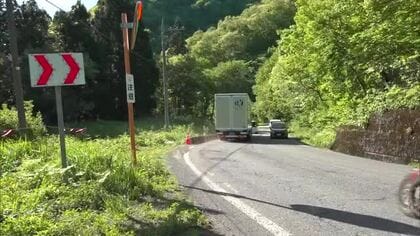 88歳男性が運転の車、カーブを曲がり切れなかったか…道路脇のブロックに衝突し死亡　大野市九頭竜湖沿いの国道158号