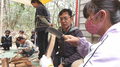 吾朗監督 ジブリパークは「公園で遊ぶ感覚の延長にあるテーマパーク的な何か」愛知万博20周年で小学生と“昔の暮らし”楽しむ