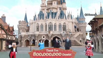 「東京ディズニーランド&シー」入園者8億人突破　開業39年で達成…素敵な思い出ある人も