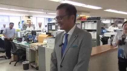 自己採点70点、市役所には90点　出町市長が就任1年 「支持率は上がっている」　富山・高岡市
