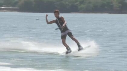 「将来の夢は日本一」中学生でプロ昇格決めたウェイクボーダー・中島優羅くん　新技KGBに「決まるとうれしい」