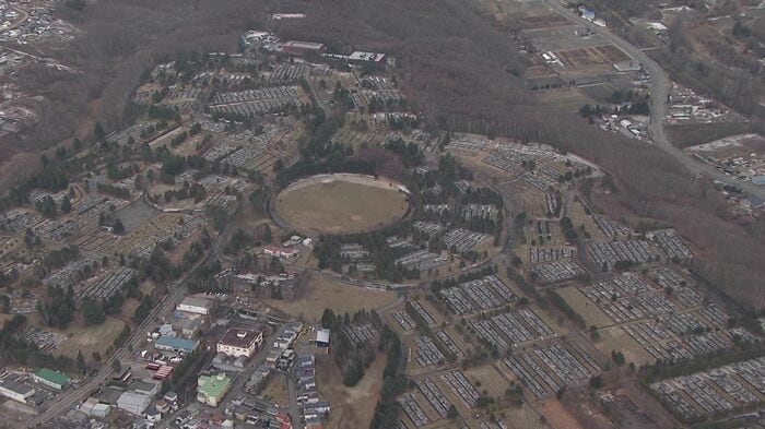 里塚霊園内にある芝生広場