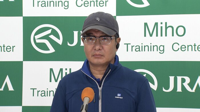 サトノレーヴを管理する堀宣行調教師