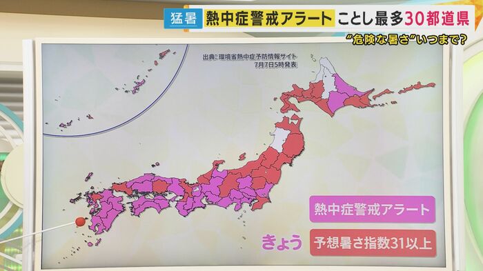 赤は「危険」