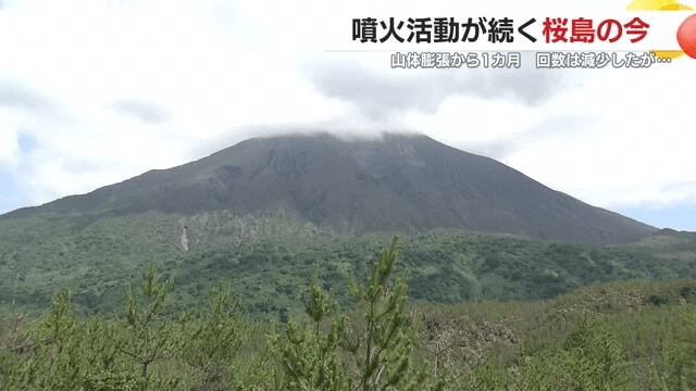 桜島(6月19日)
