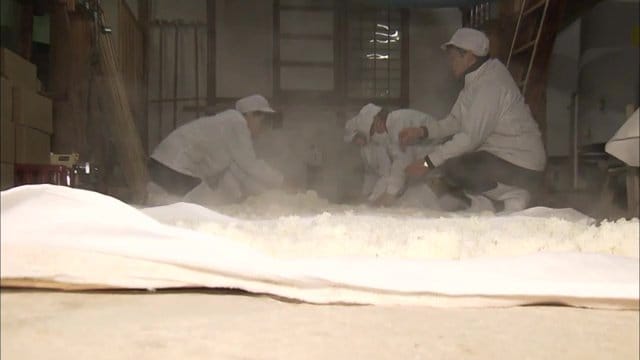 北海道産の酒米と地元・久慈川の伏流水を使用