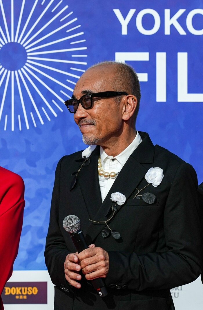 第一回映画祭のアンバサダーを務めた竹中直人さん
