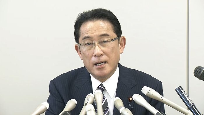 岸田文雄氏 総裁選出馬会見