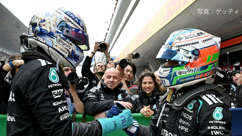 涙の初優勝!アントネッリがポールトゥウィン「チームに感謝」。ハミルトンはフェラーリで初の表彰台【F1中国グランプリ決勝】|FNNプライムオンライン
