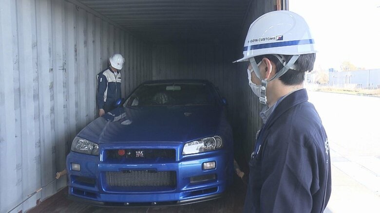盗難車を隠しても“見える”…コンテナを丸ごとX線照射する『税関の秘密兵器』不正輸出を防ぐ最後の砦の能力と限界|FNNプライムオンライン