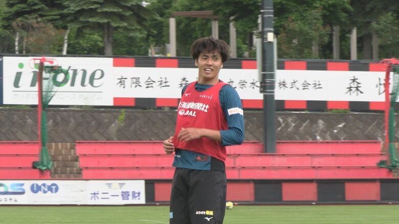 【コンサドーレ】「非常に有意義な90分間」名古屋から新加入のDF宮大樹がチーム合流5日目で堂々の実戦デビュー！シーズン折り返しのvsFC今治へ向け宮の沢で行われた紅白戦でFW陣が猛アピール｜FNNプライムオンライン
