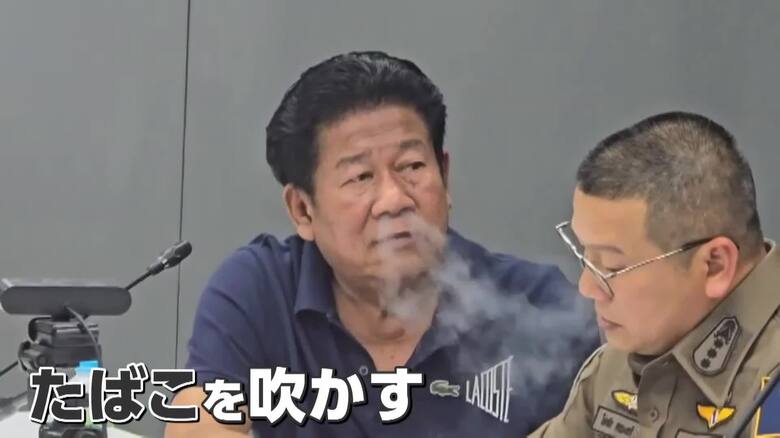「なんて言った?なんで撃ったの!」元国会議員の男、銃撃直後“ネット生配信”に電話 元記者の女性が説得し逮捕 撃たれた男性死亡 タイ|FNNプライムオンライン