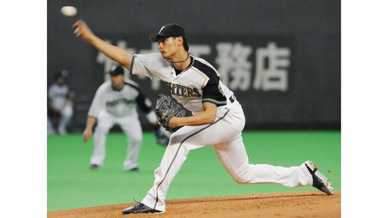 北海道日本ハムファイターズ所属時代のダルビッシュ有(写真:時事)