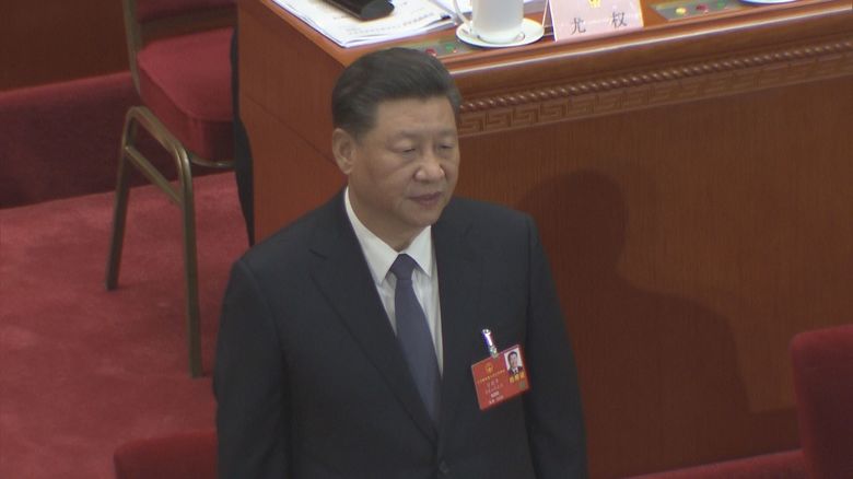 習近平国家主席(2020年5月、全人代にて)