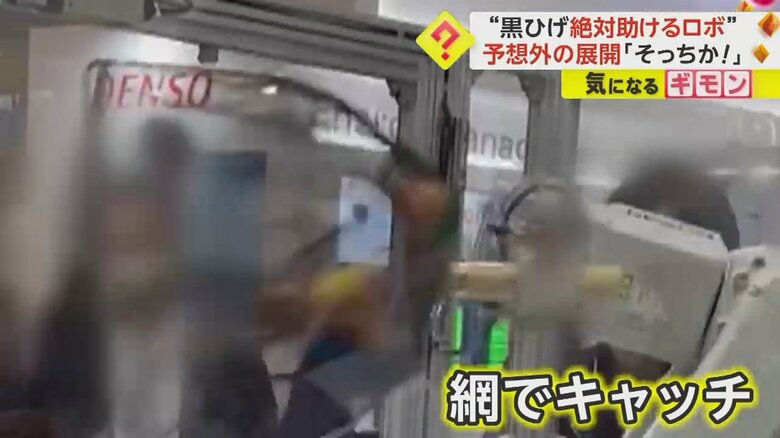 「黒ひげ絶対助けるロボ」が5人の黒ひげを網でキャッチする瞬間⑤